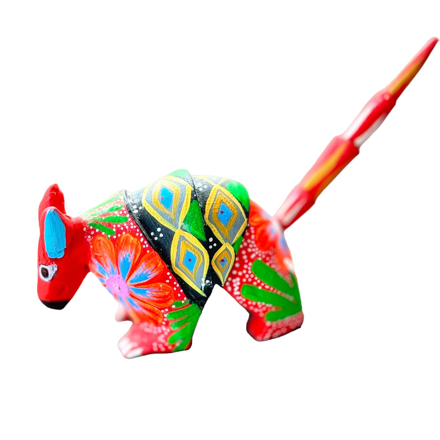 Alebrije mediano rojo