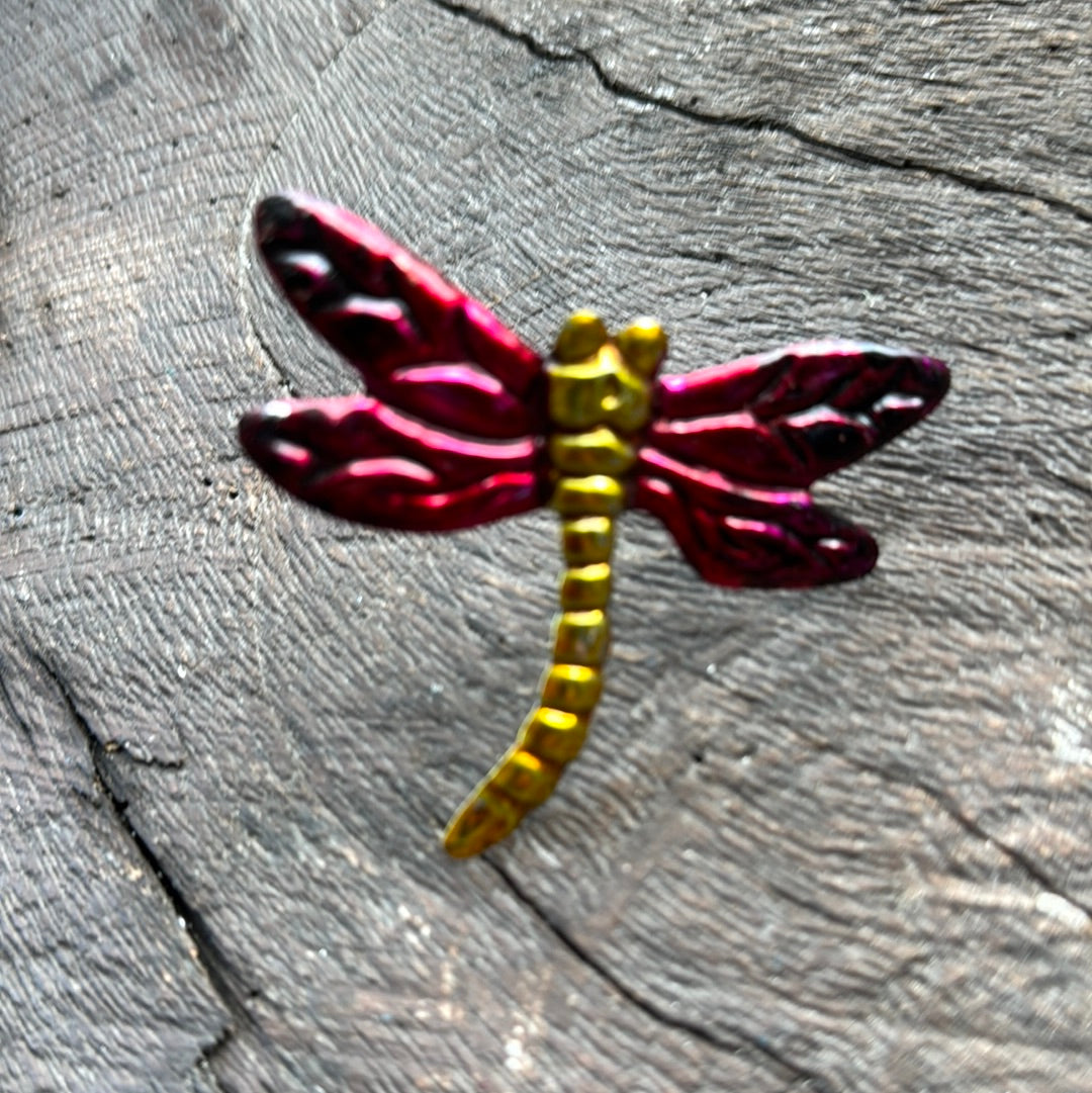 Servilleteros libélula latón