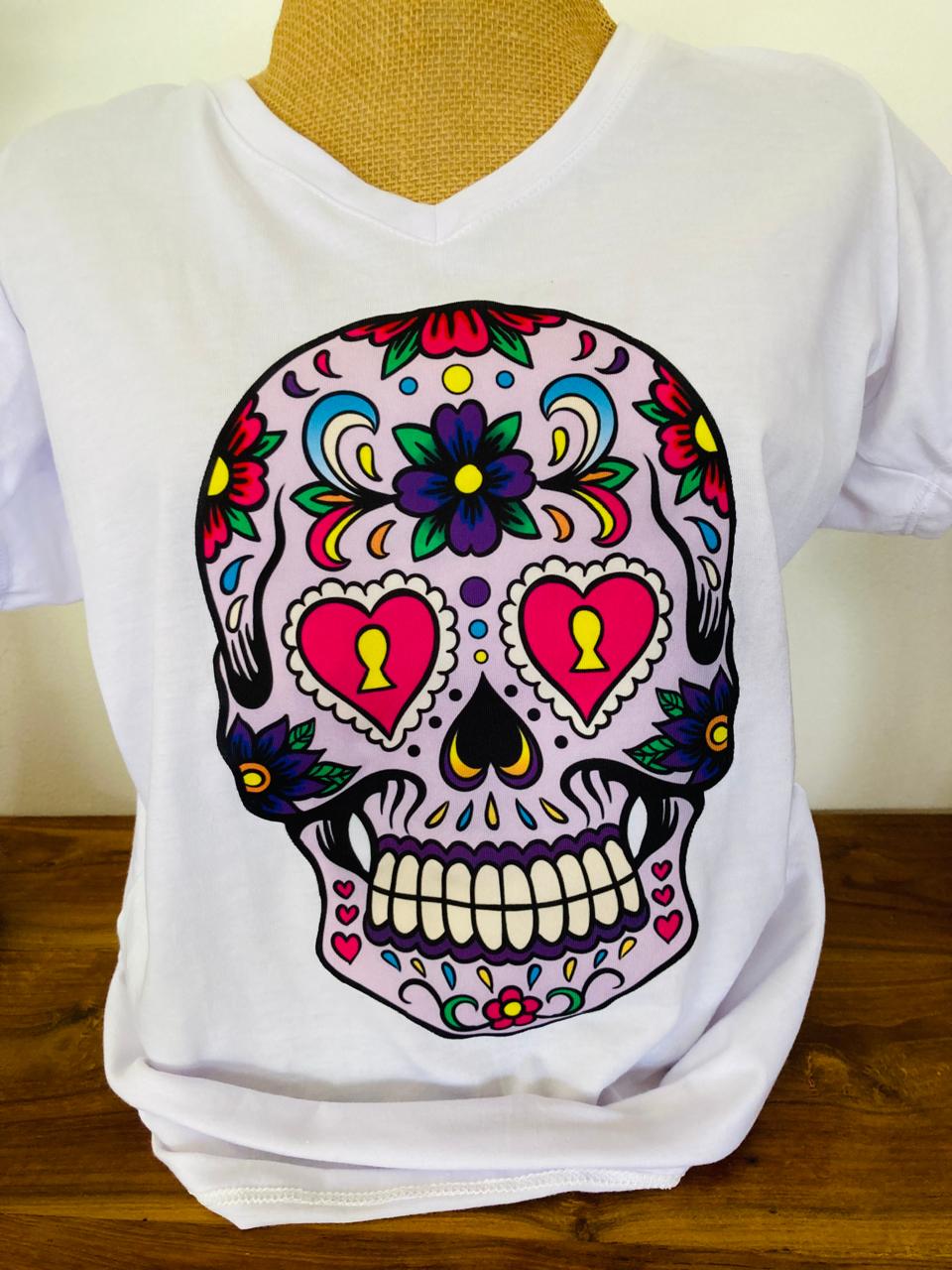 Camiseta franela con aplique