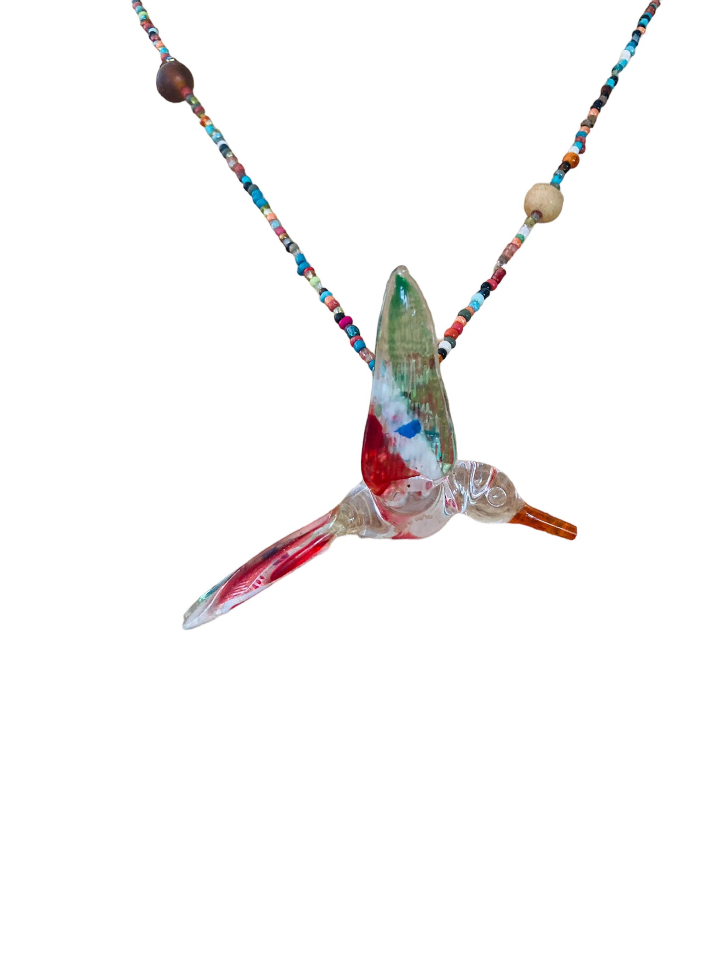 Aves Collar colibrí cristal grande