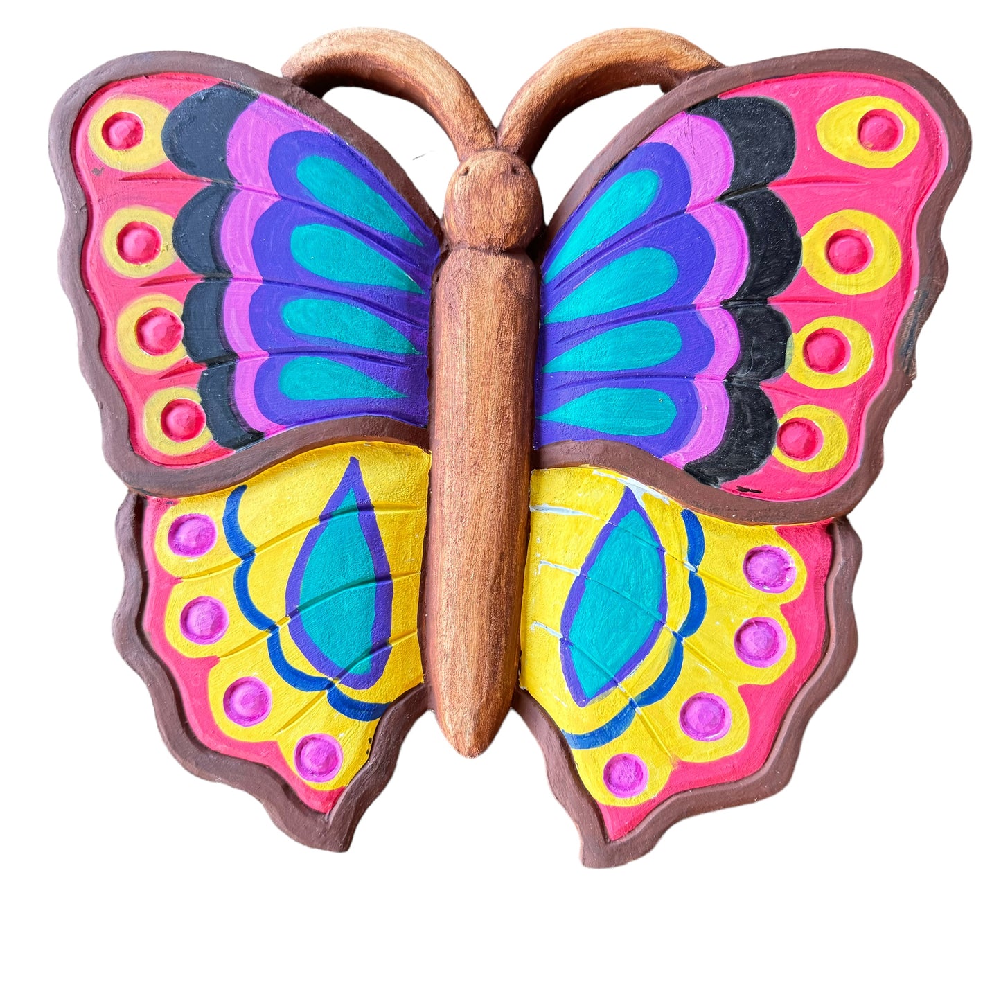 Mariposa madera grande