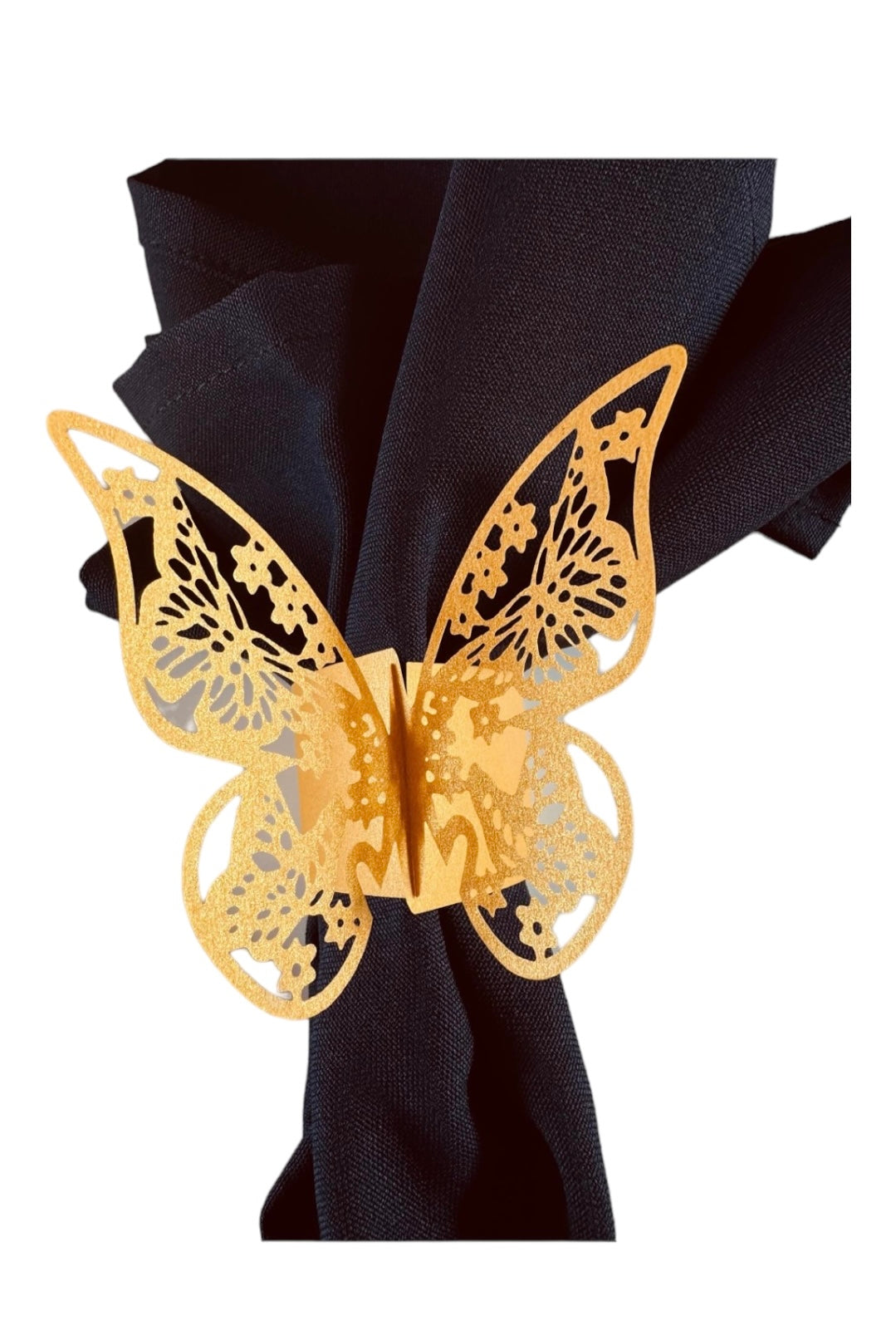 Servilletero de cartón mariposa