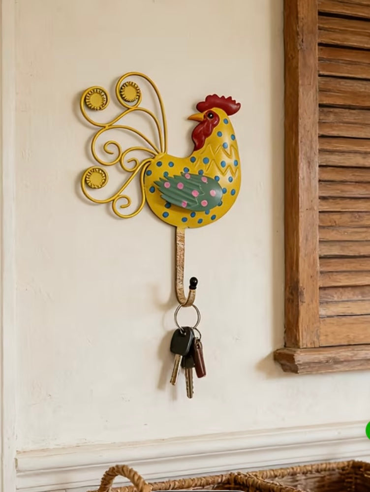 Gallo para llaves 20 de alto x 18 cm