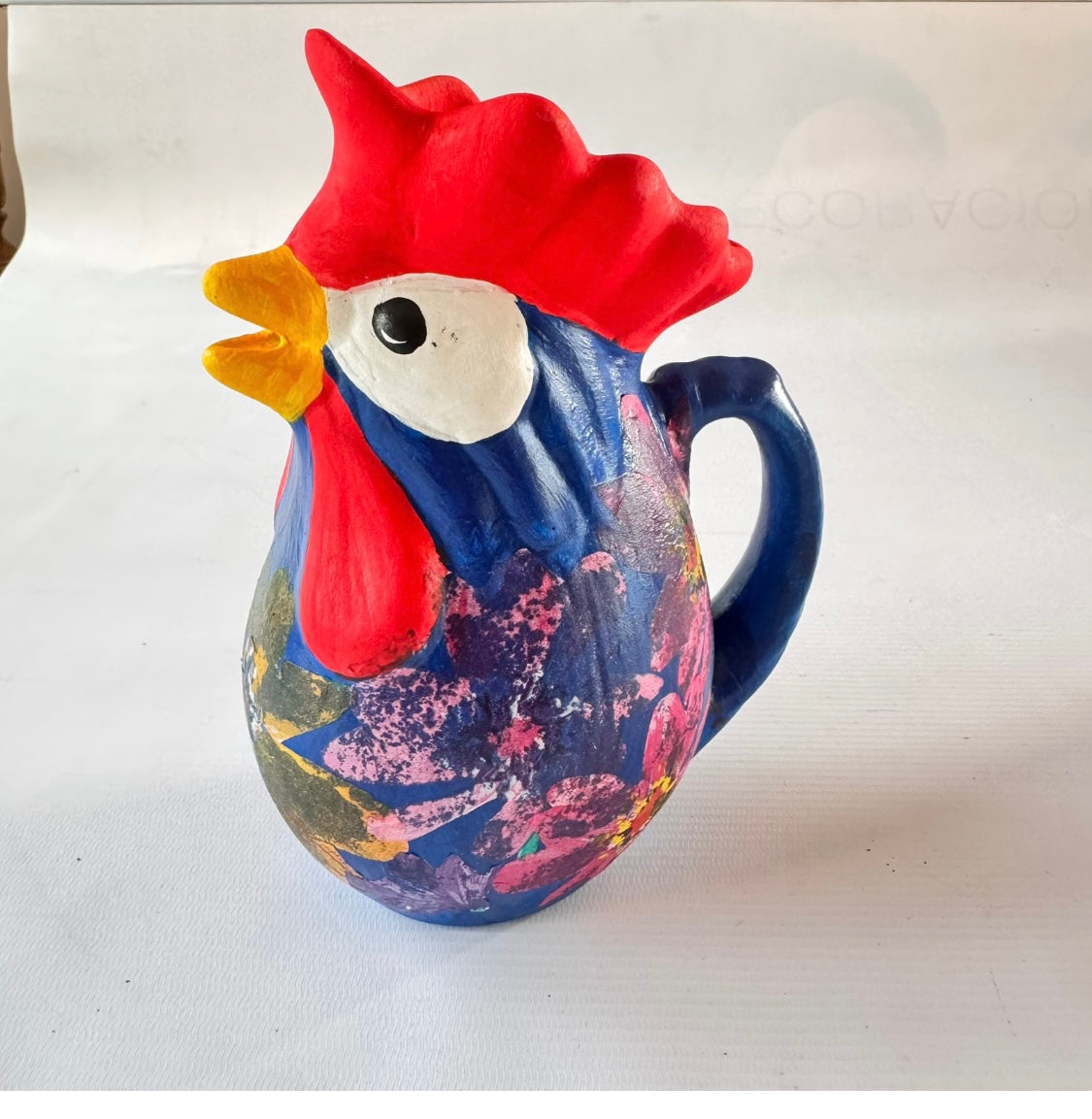 Gallo jarra decorativa