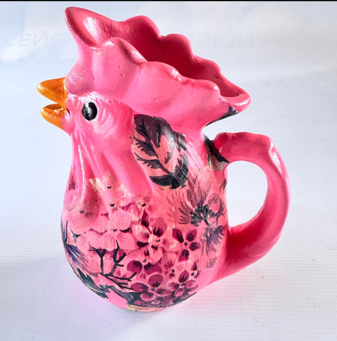 Gallo jarra decorativa