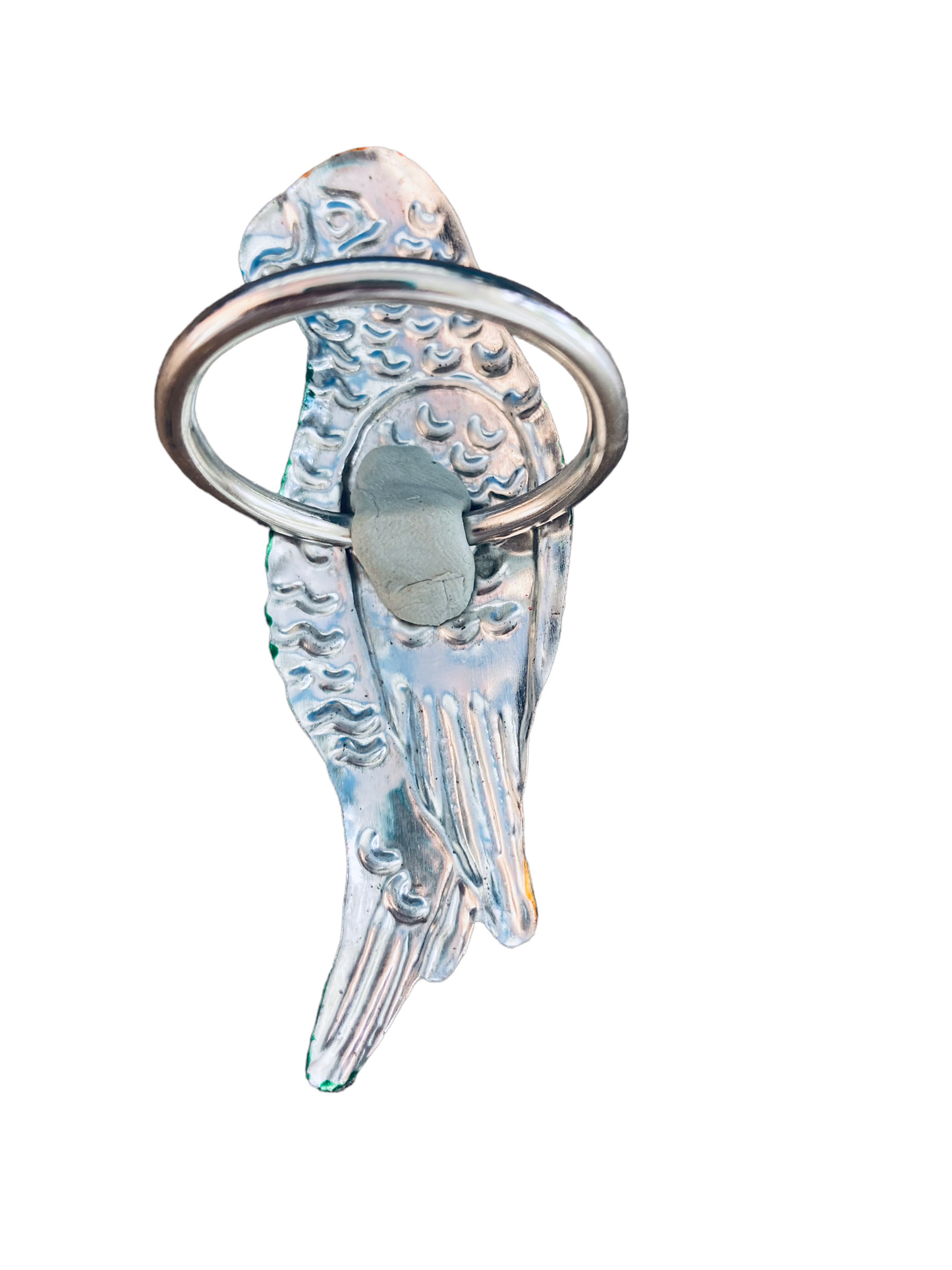 Servilleteros latón loros