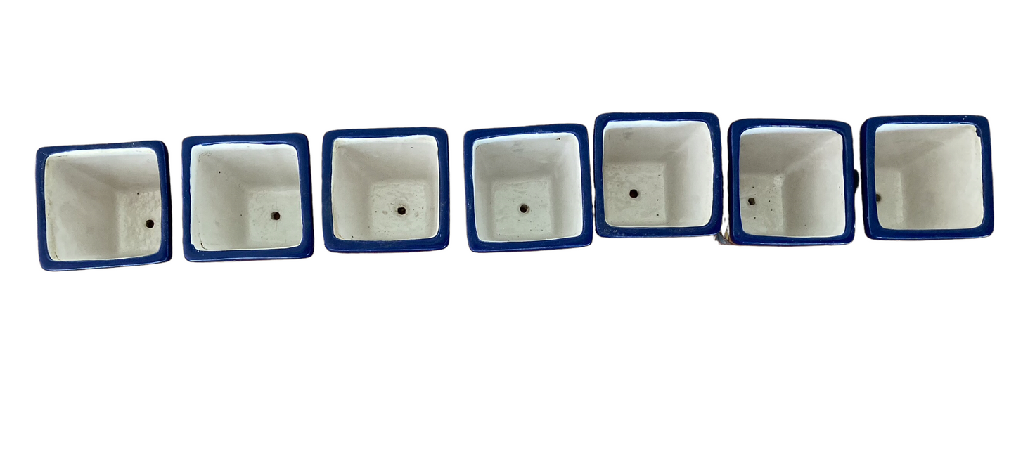 Matera cuadrada alta pequeña