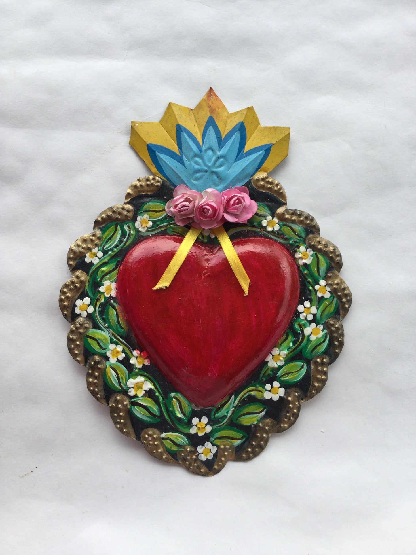 Corazón en hojalata