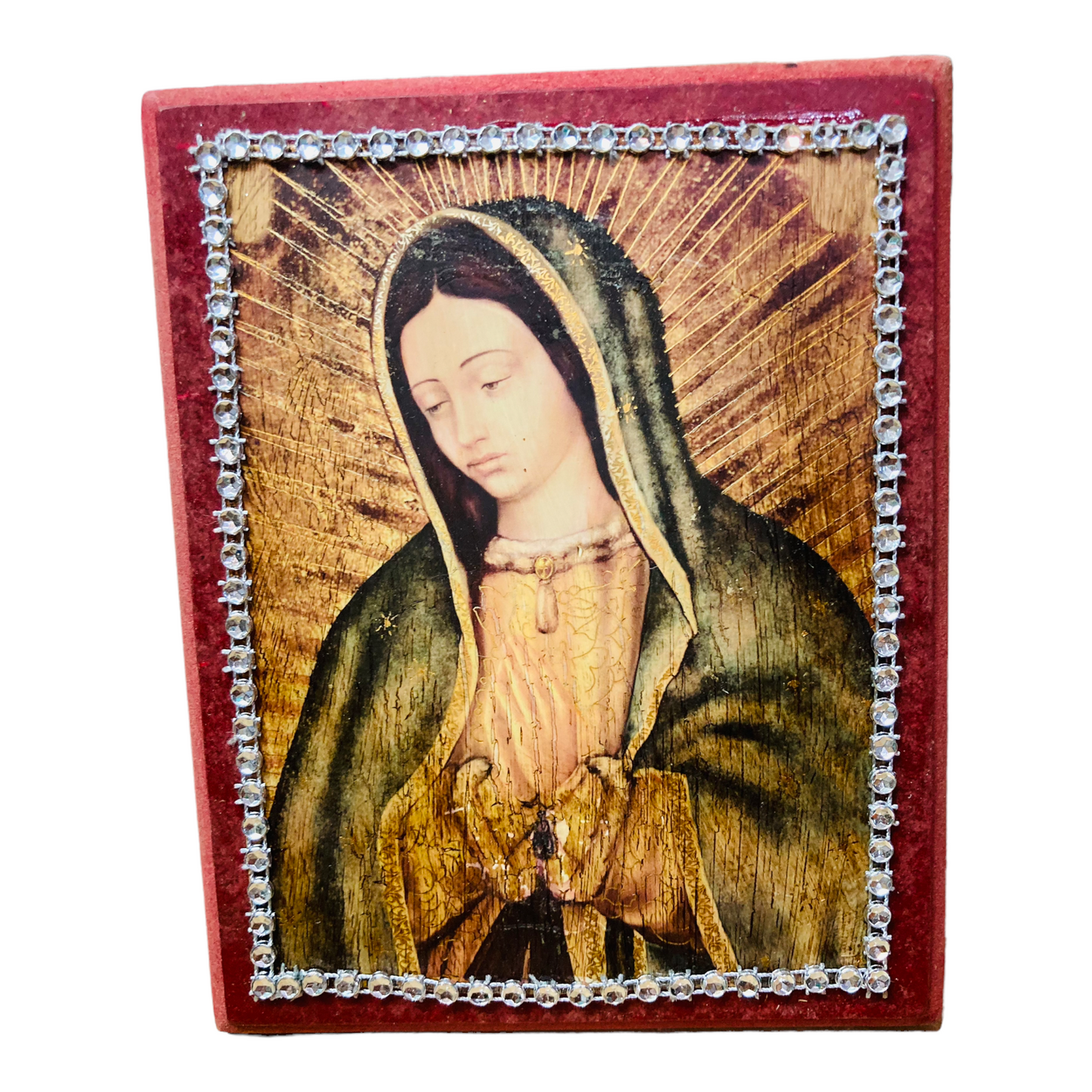 Virgen Guadalupe lámina medio cuerpo # 2