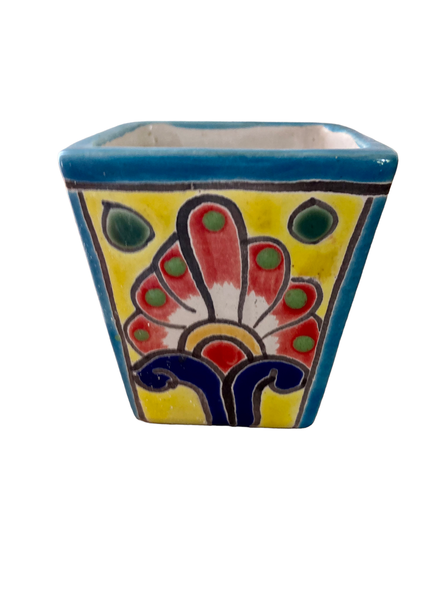 Matera cuadrada alta pequeña