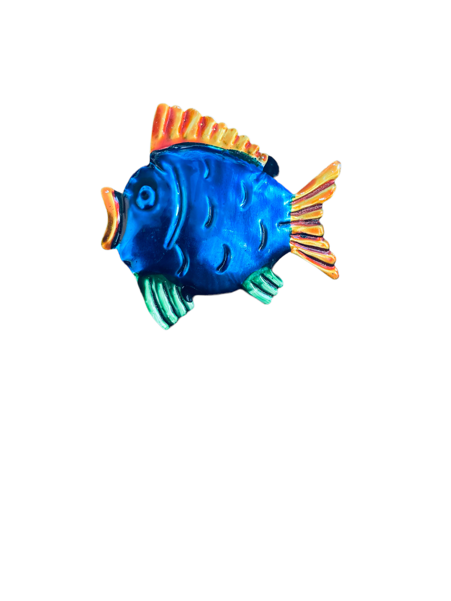 Servilleteros latón pescado