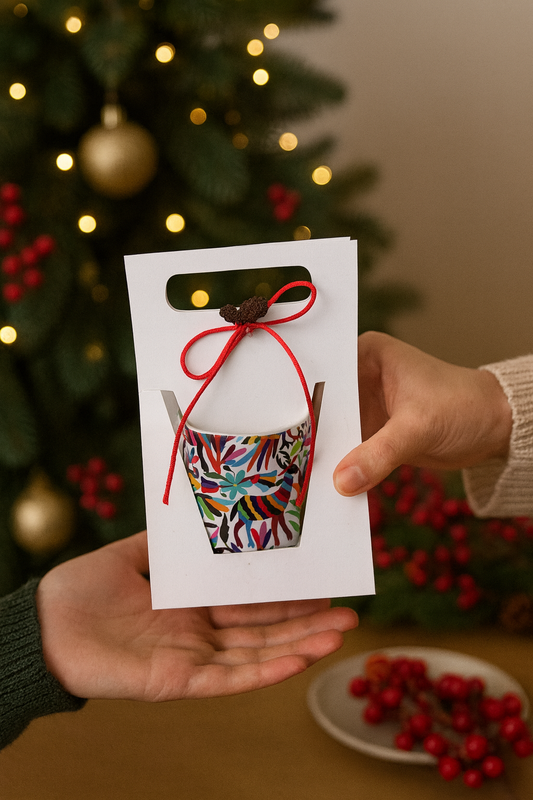 Pocillo Otomi (navidad)