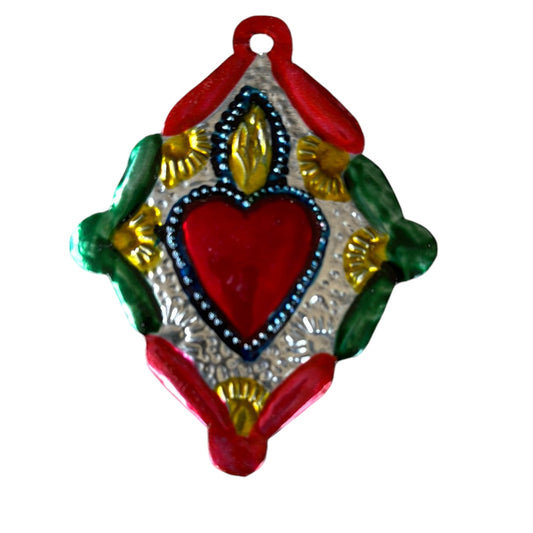 Corazón hojalata o latón