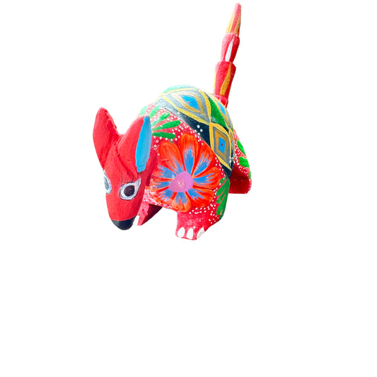 Alebrije mediano rojo