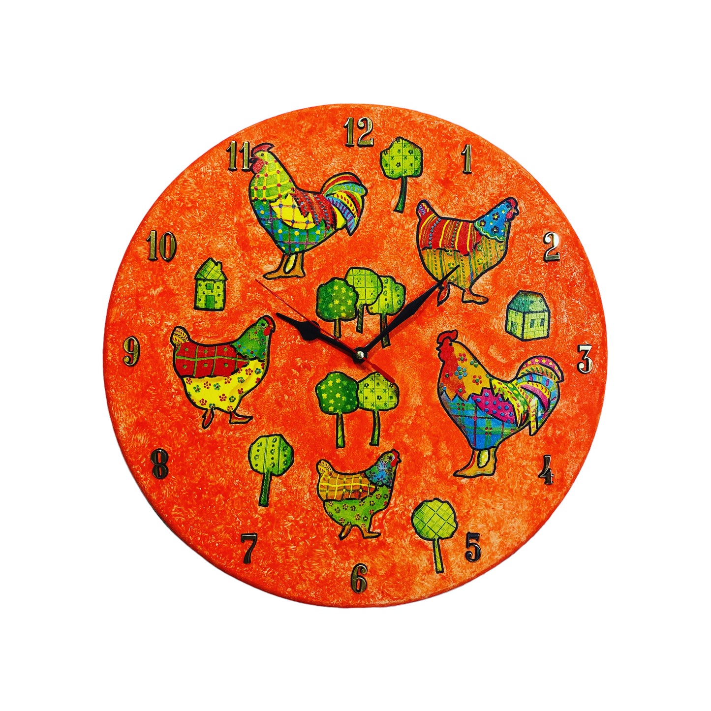 Reloj en madera