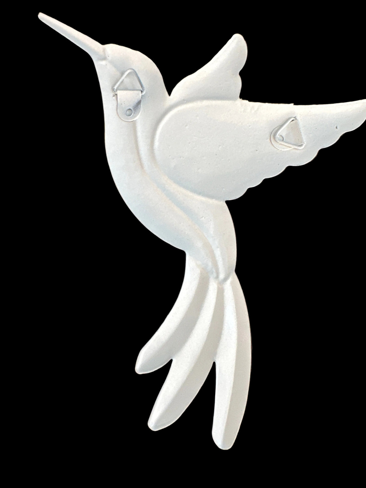 Colibrí en metal