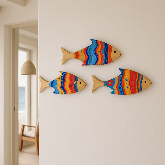Pescados juego de 3