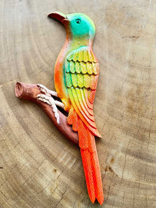 Pájaro madera