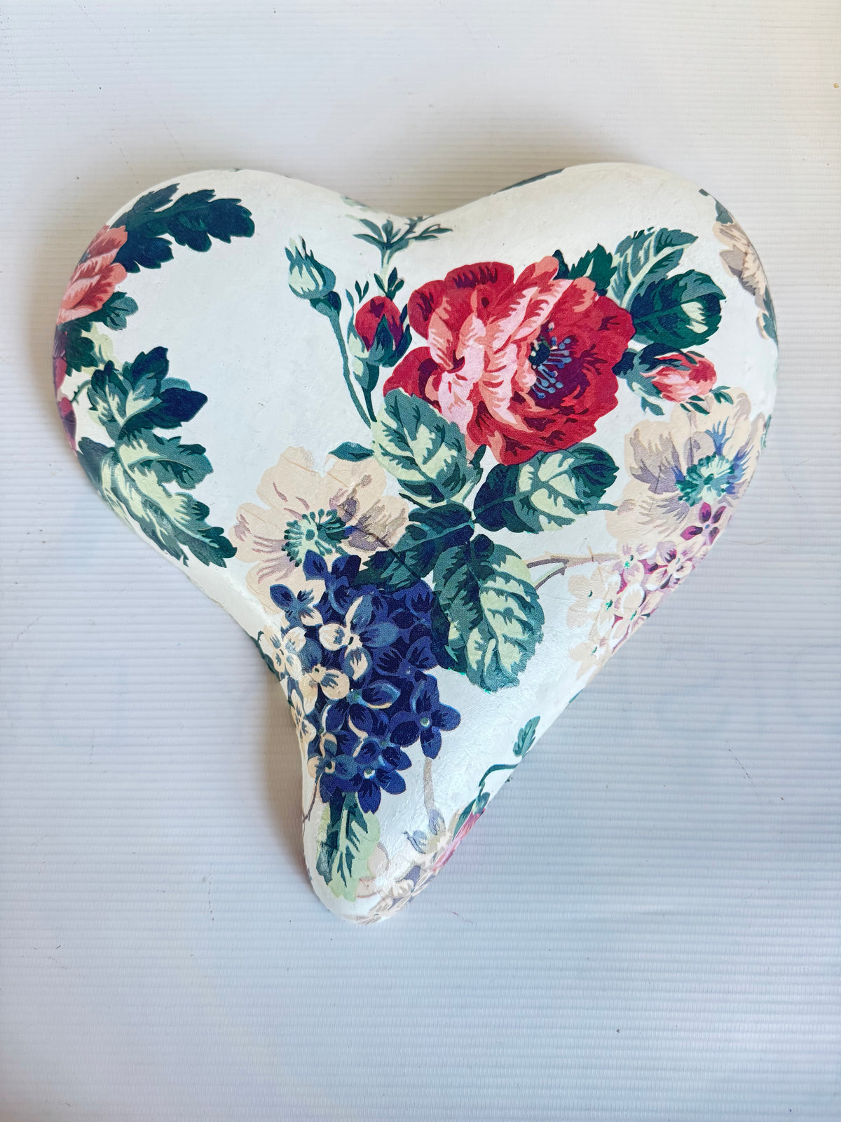 Corazón cerámica decorativo