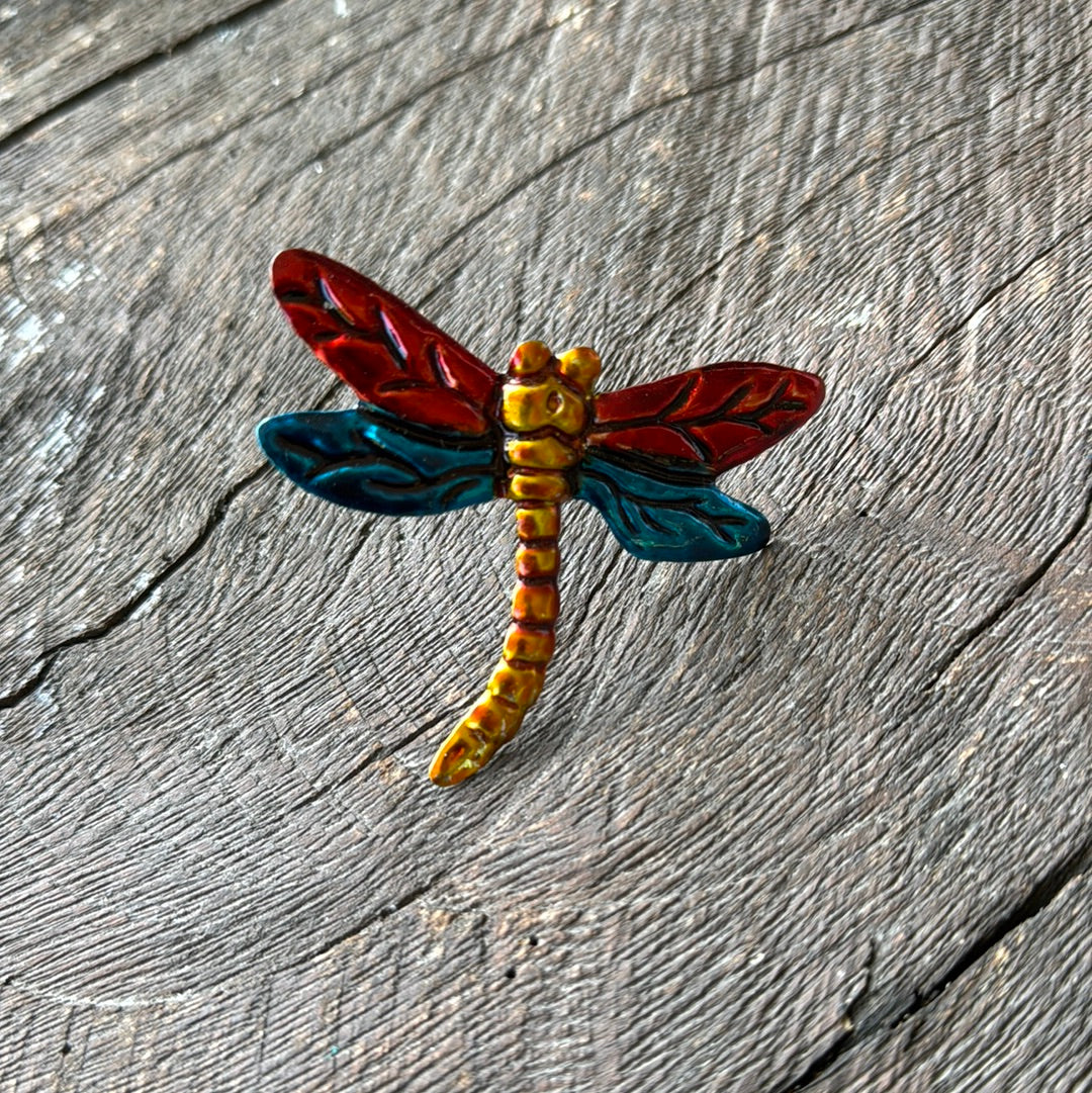 Servilleteros libélula latón