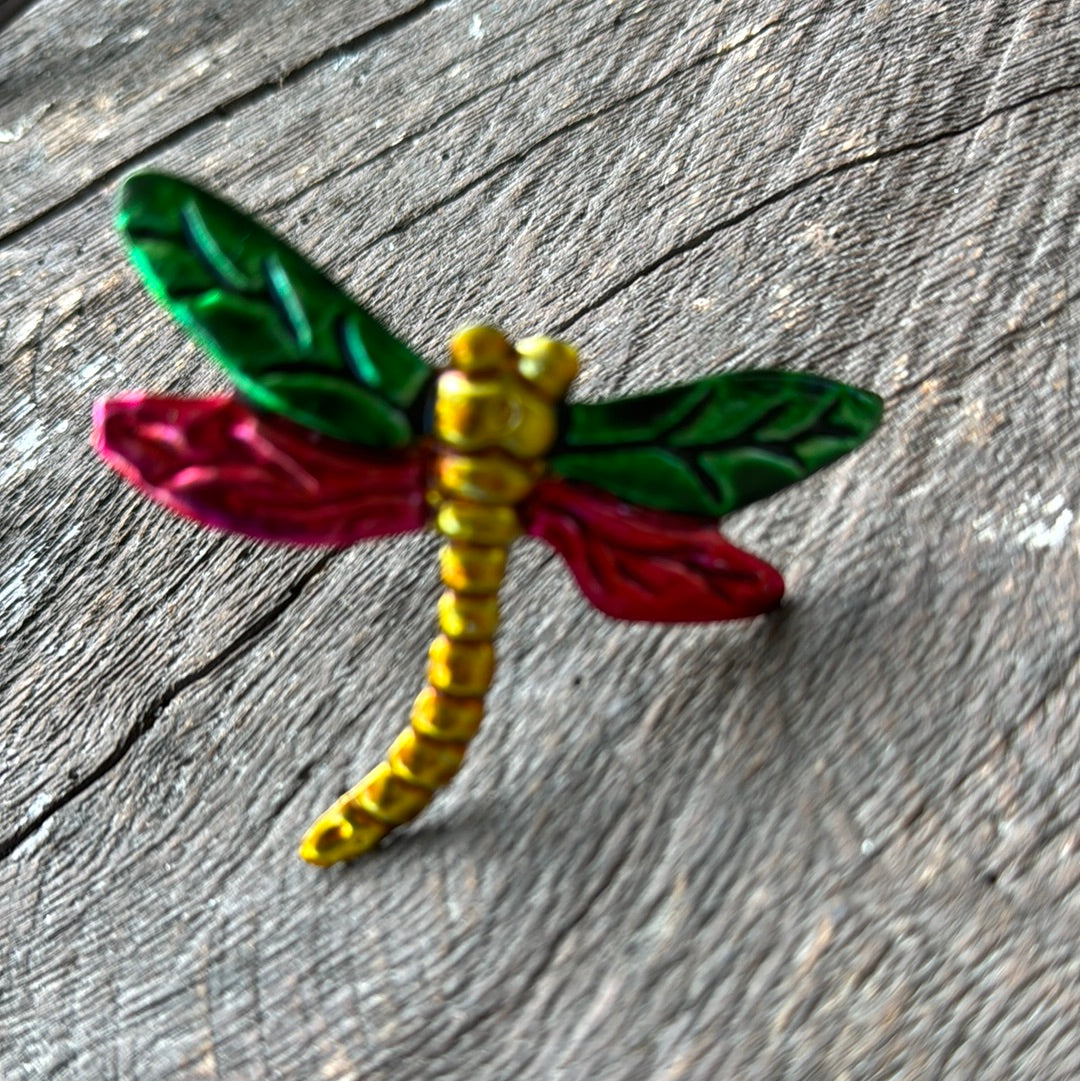 Servilleteros libélula latón