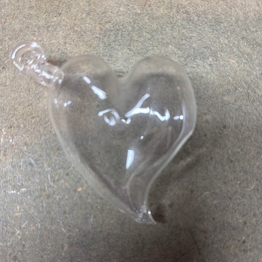 Corazon vidrio 10x8