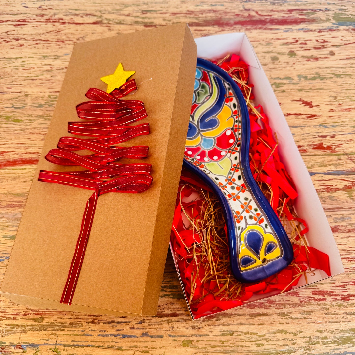 Portacucharas Talavera (navidad)