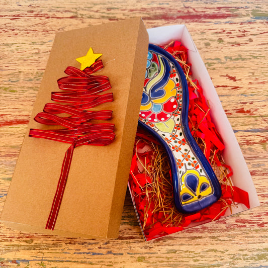 Portacucharas Talavera (navidad)
