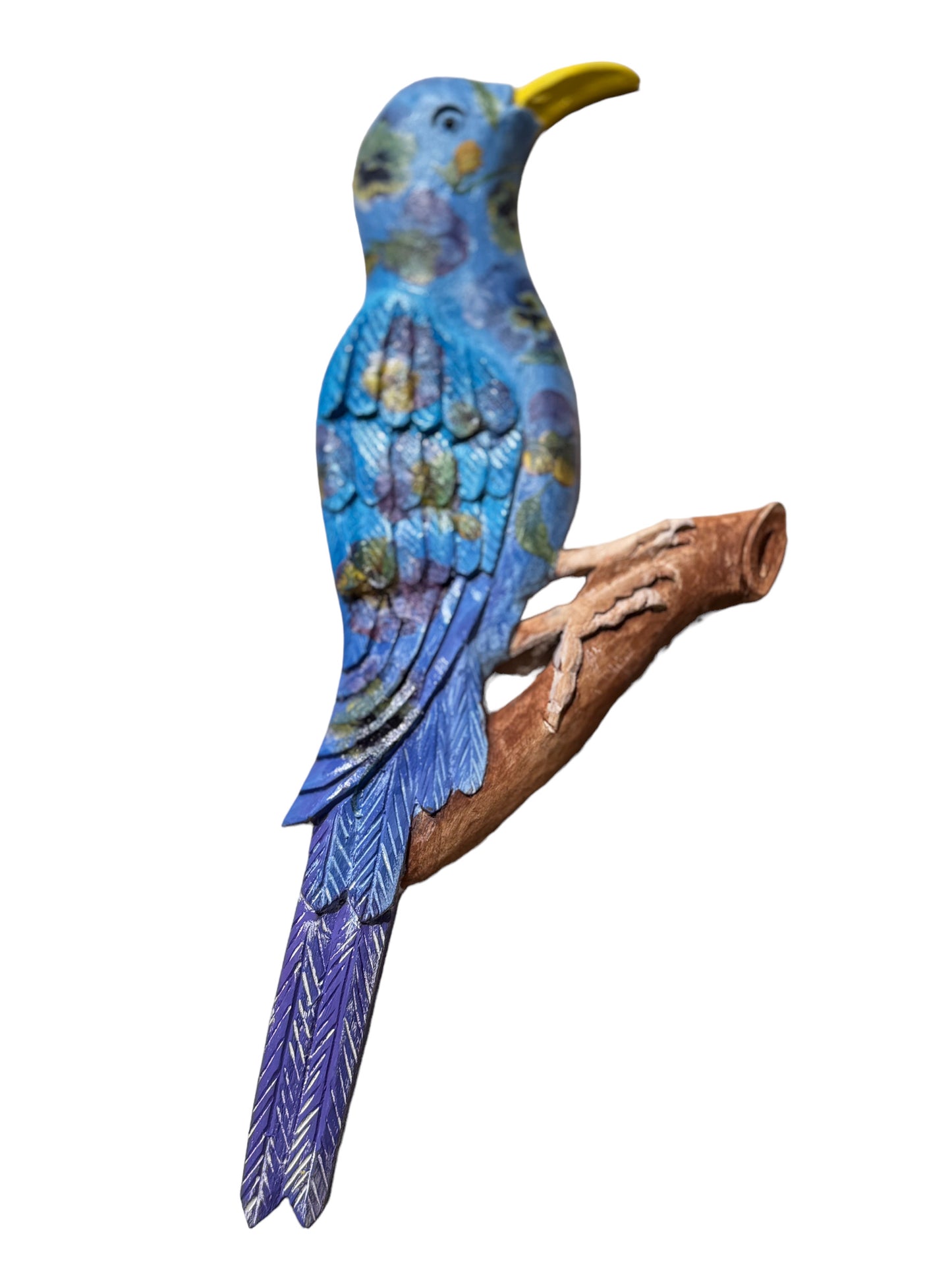Pájaro en madera