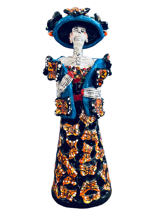 Catrina calada mariposa Micro