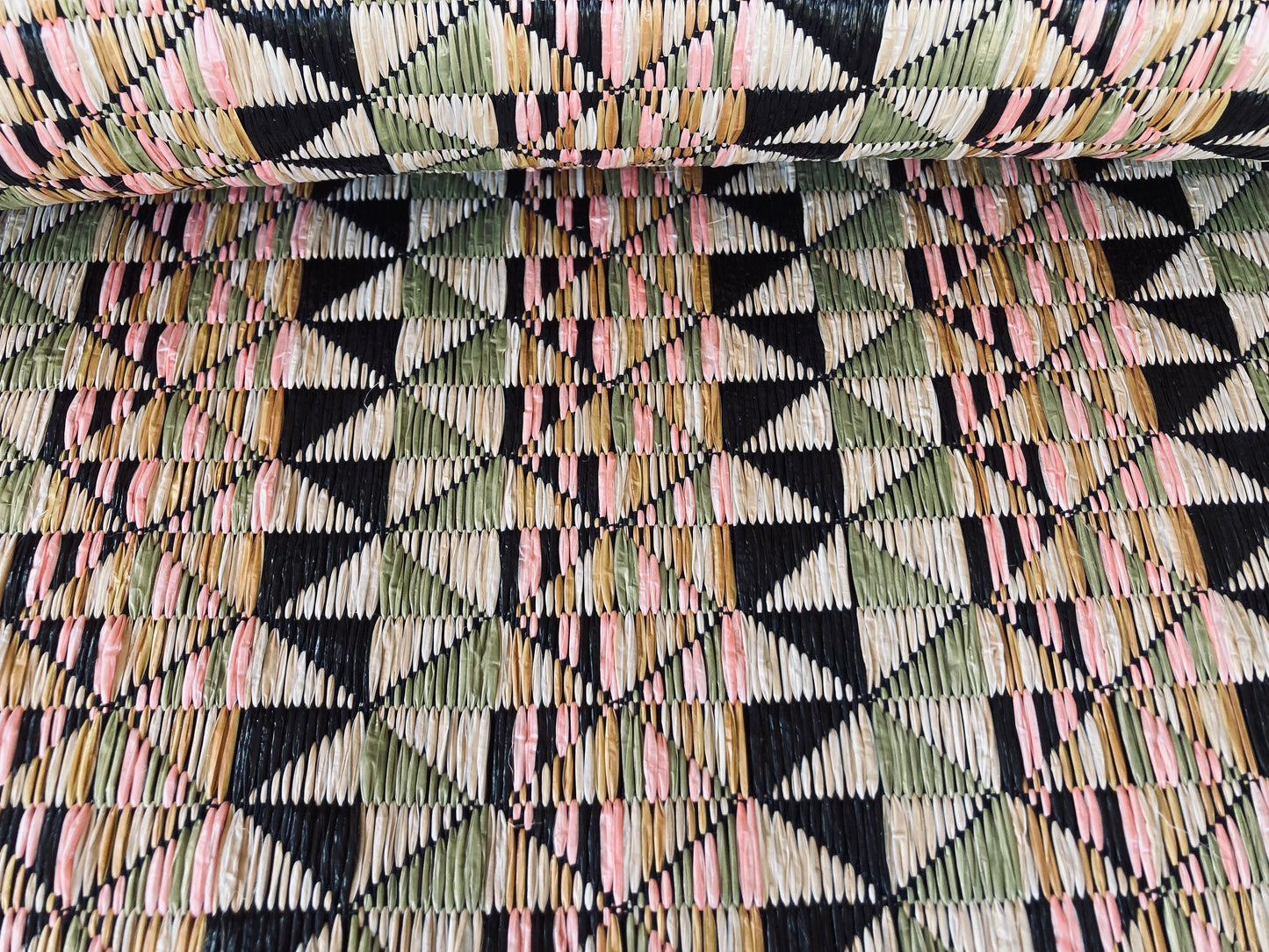 Juego Camino de mesa y individuales estera