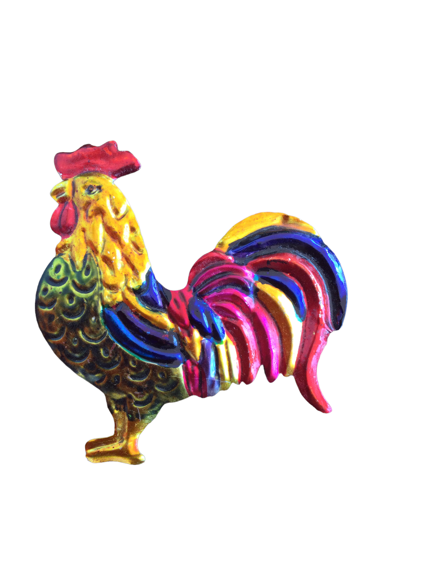 Gallos en hojalata