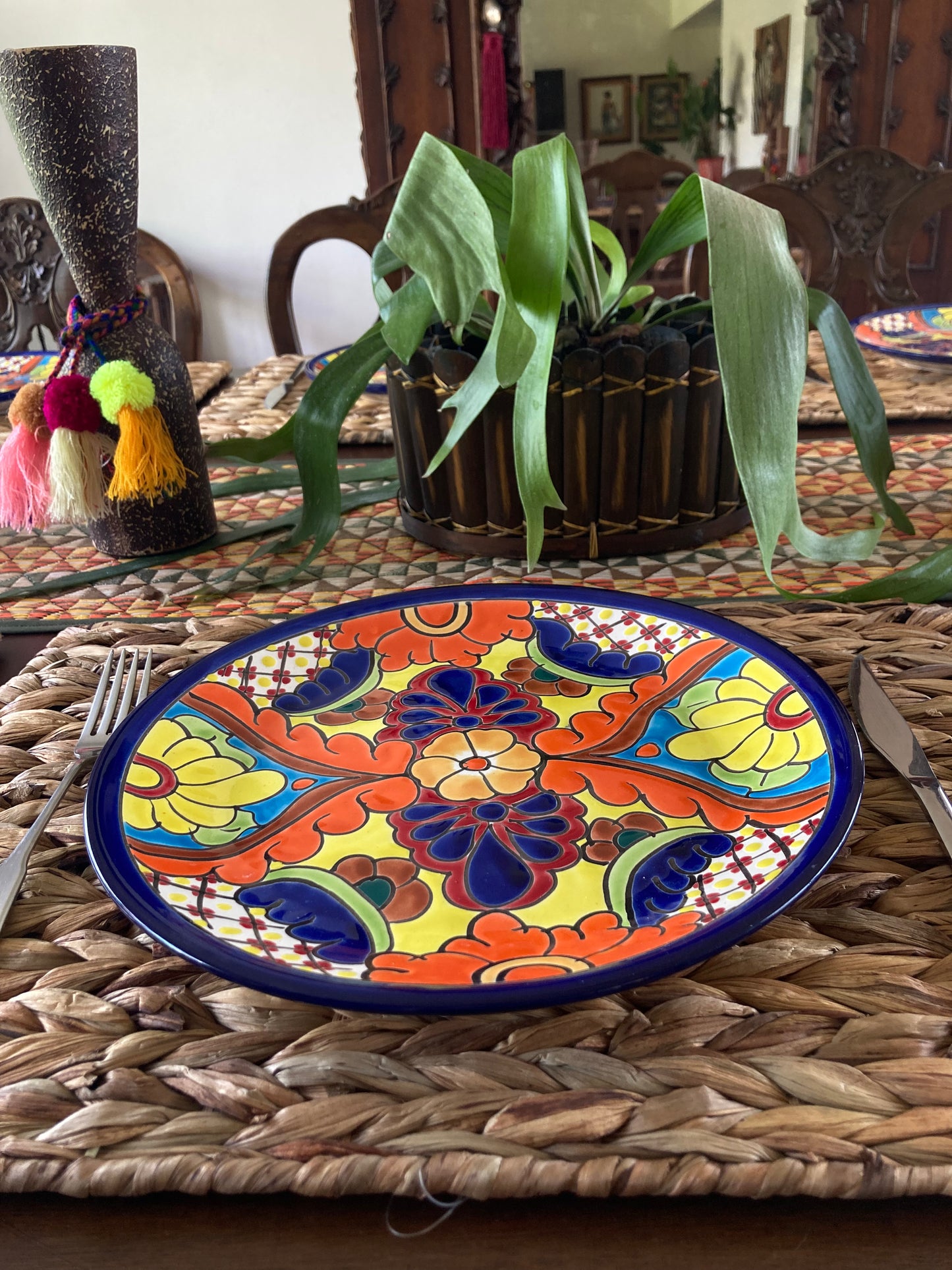 Plato pando de 29 cm